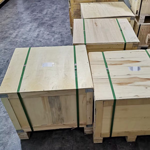 Steel honeycomb air ventilation ready for shipment